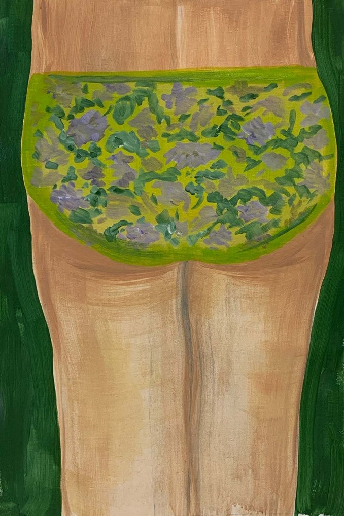 [SOLD] Ass No.3 <br><small>, acrylic on canvas, 40 x 60 cm, €550</small>